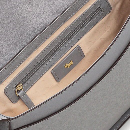 Radley Westwell Lane Grey Leather Cross Body Bag - Image 3