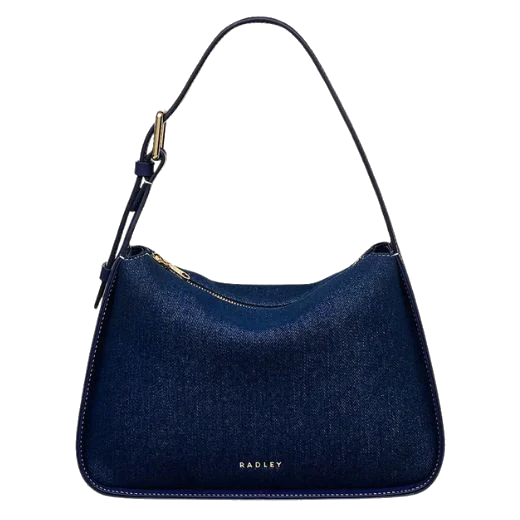 Radley Westwell Lane Indigo Evenfall Blue Small Ziptop Grab Bag