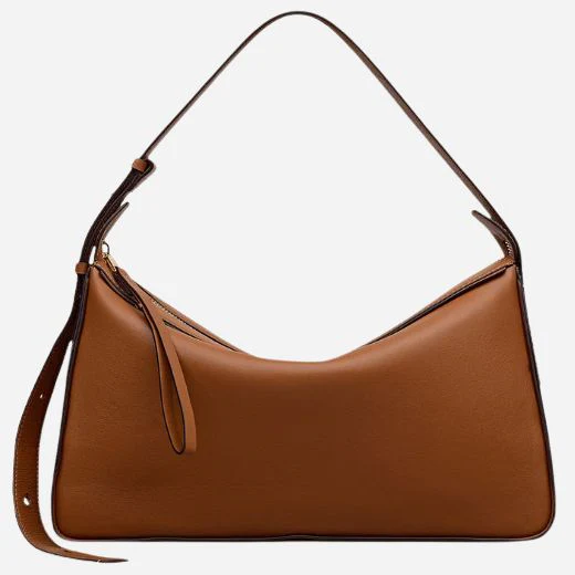 Radley Westwell Lane Toffee Brown Leather Large Zip Top Shoulder Bag