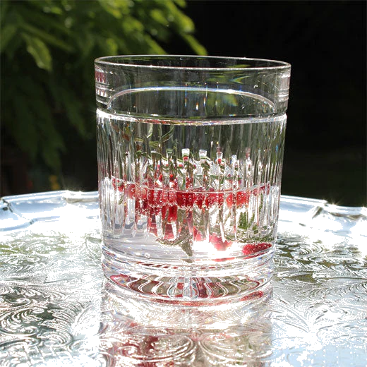 Royal Scot Crystal Art Deco 2 x 33cl Large Tumblers - Image 3