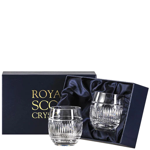 Royal Scot Crystal Art Deco 2 x 35cl Gin & Tonic Tumblers - Image 2