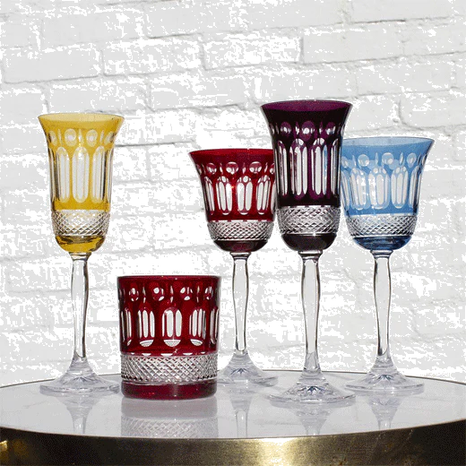 Royal Scot Crystal Belgravia 2 x 18cl Mulberry Champagne Flutes - Image 3