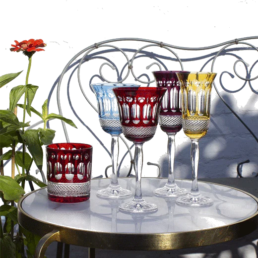 Royal Scot Crystal Belgravia 2 x 18cl Mulberry Champagne Flutes - Image 4
