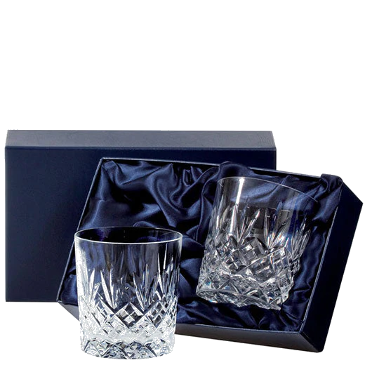Royal Scot Crystal Edinburgh 2 x 33cl Large Tumblers - Image 2