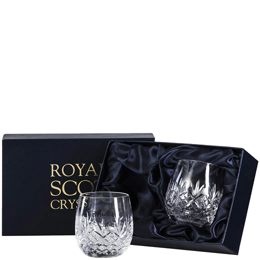 Royal Scot Crystal Edinburgh 2 x 35cl Gin & Tonic Barrel Tumblers - Image 2