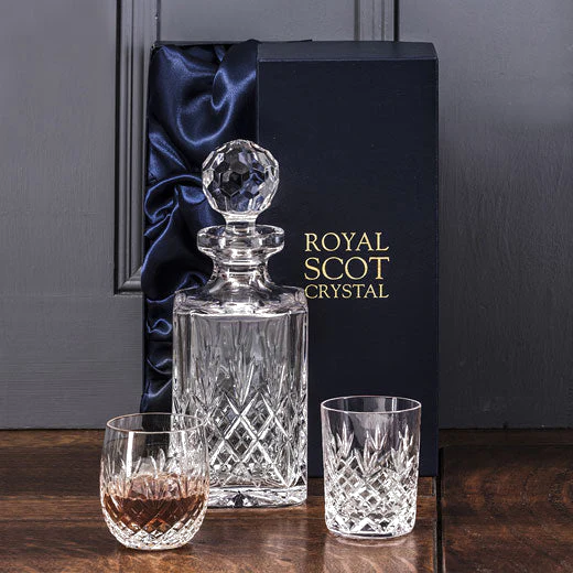 Royal Scot Crystal Edinburgh 2 x 35cl Gin & Tonic Barrel Tumblers - Image 3