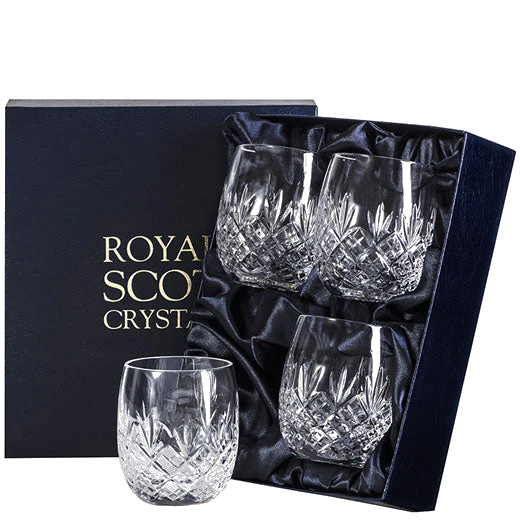 Royal Scot Crystal Edinburgh 4 x 35cl Gin & Tonic Barrel Tumblers - Image 2