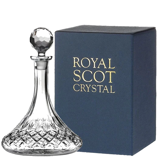 Royal Scot Crystal Edinburgh 85cl Ships Decanter - Image 2