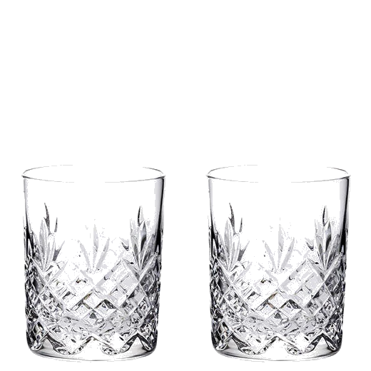 Royal Scot Crystal Edinburgh Square Decanter & Tumblers Whisky Set - Image 3