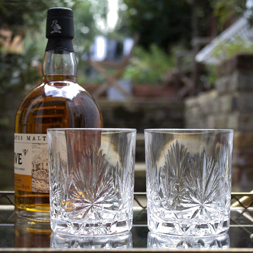 Royal Scot Crystal Edinburgh Star 4 x 33cl Large Tumblers - Image 3