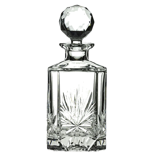 Royal Scot Crystal Edinburgh Star Square Whisky Set - Image 2
