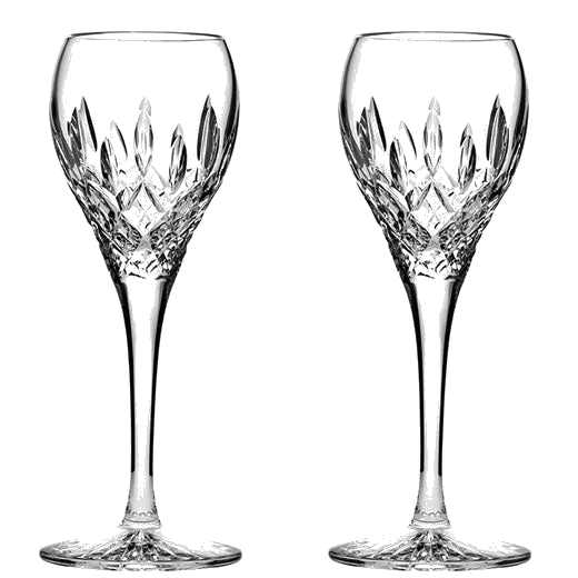 Royal Scot Crystal London 2 x 11cl Port/Sherry Glasses