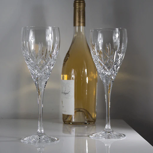 Royal Scot Crystal London 2 x 30cl Wine Glasses - Image 3