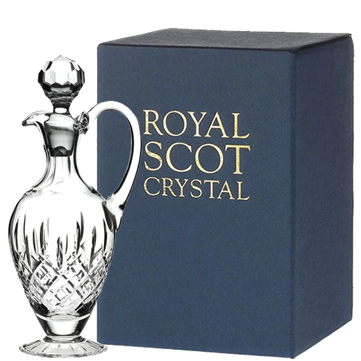 Royal Scot Crystal London 80cl Handled Wine Decanter - Image 2