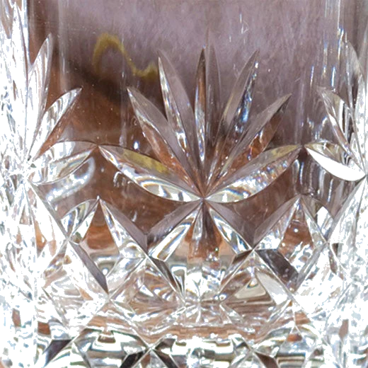 Royal Scot Crystal Prestige Double Oak Tantalus & 2 Square Spirit Decanters - Image 3