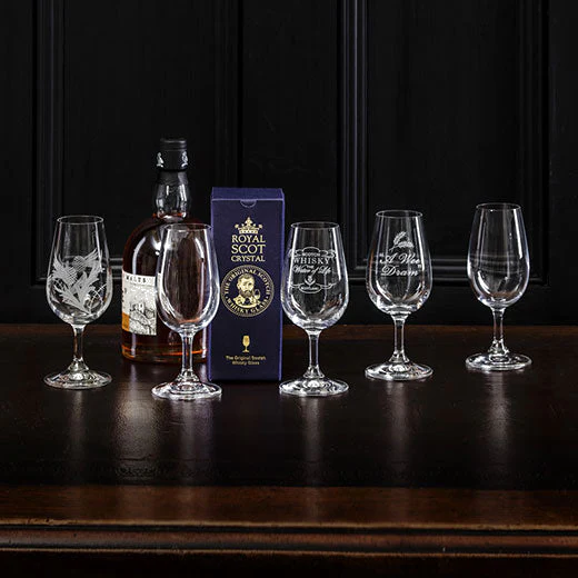 Royal Scot Crystal Stemmed 'No.1 Dad' Engraved Scotch Glass - Image 3