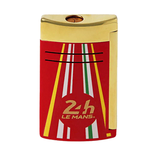 S.T. Dupont Paris 24 Heures du Mans Red & Gold Maxijet Lighter