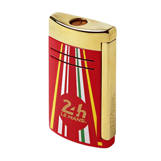 S.T. Dupont Paris 24 Heures du Mans Red & Gold Maxijet Lighter - Image 2