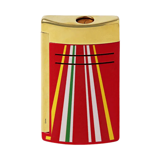 S.T. Dupont Paris 24 Heures du Mans Red & Gold Maxijet Lighter - Image 3