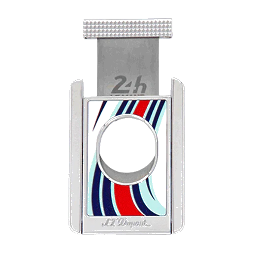 S.T. Dupont Paris 24H du Mans White & Chrome Cigar Cutter Stand - Image 4