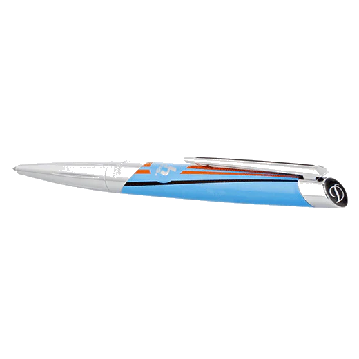 S.T. Dupont Paris 24hr du Mans Défi Millenium Blue & Orange Ballpoint Pen - Image 4