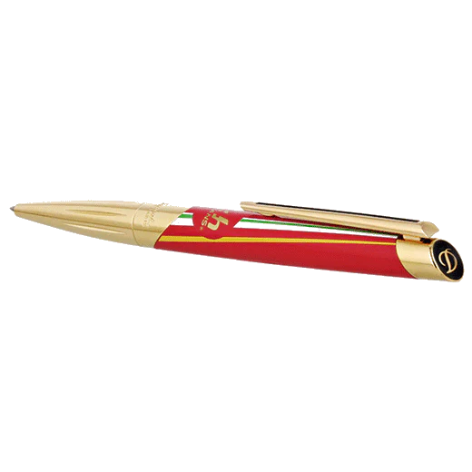 S.T. Dupont Paris 24hr du Mans Défi Millenium Red & Gold Ballpoint Pen - Image 4