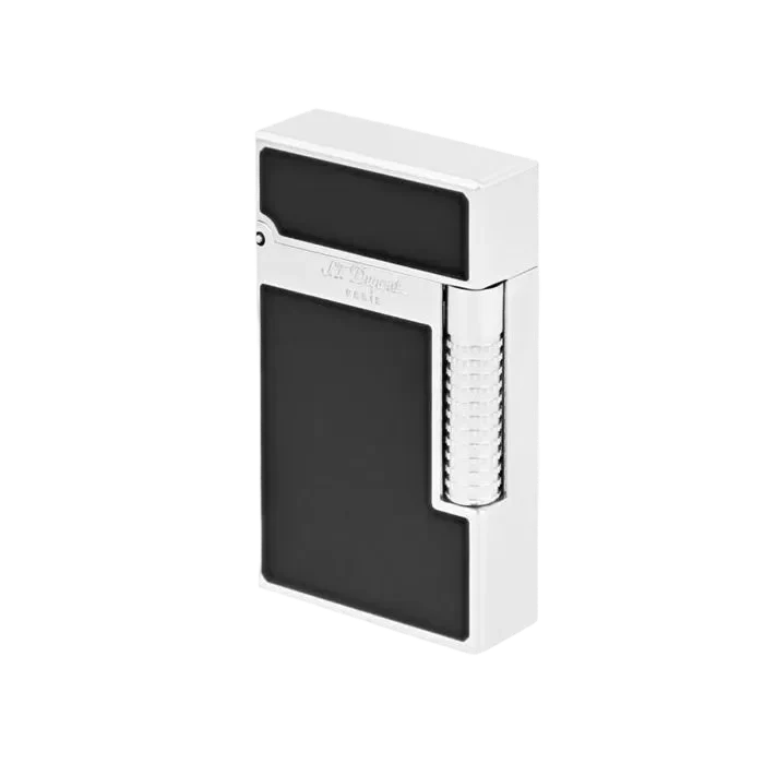 S.T. Dupont Paris Black Lacquer & Palladium Le Grand Cling Lighter