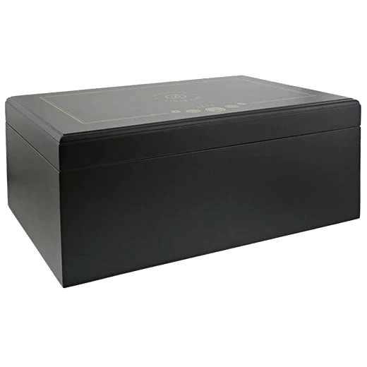 S.T. Dupont Paris Black Premium Cigar Club Medium Humidor - Image 3