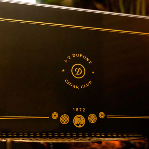 S.T. Dupont Paris Black Premium Cigar Club Medium Humidor - Image 5