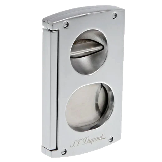 S.T. Dupont Paris Chrome Double Blade Cigar Cutter