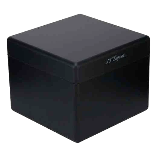 S.T. Dupont Paris Cube Cigar Humidor Black - Image 2