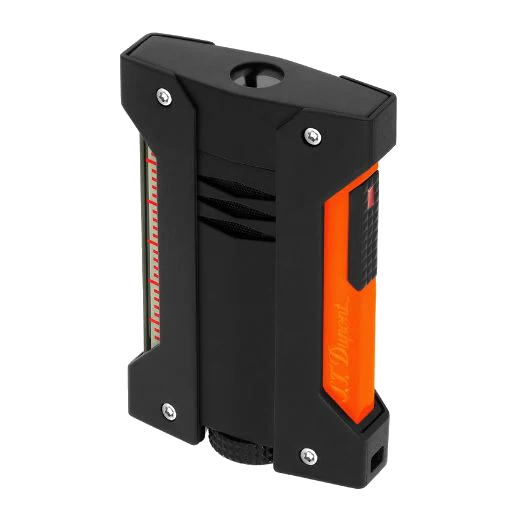 S.T. Dupont Paris DĂ©fi ExtrĂȘme Matte Neon Orange Lighter - Image 3