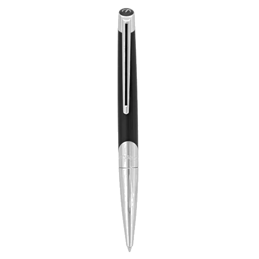 S.T. Dupont Paris Défi Millenium Black & Chrome Ballpoint Pen
