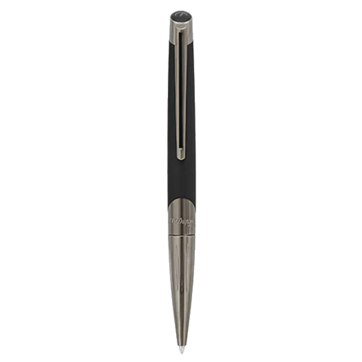 S.T. Dupont Paris Défi Millenium Black & Gunmetal Ballpoint Pen