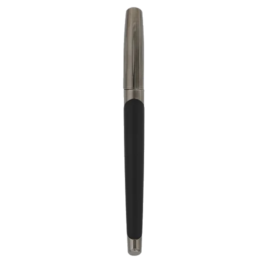 S.T. Dupont Paris Défi Millenium Black & Gunmetal Rollerball Pen - Image 3