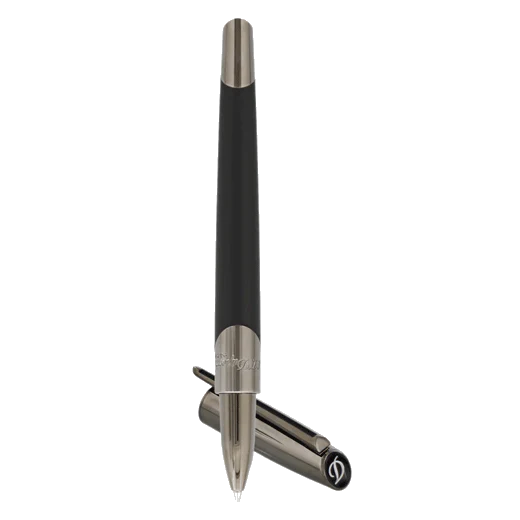 S.T. Dupont Paris Défi Millenium Black & Gunmetal Rollerball Pen - Image 4