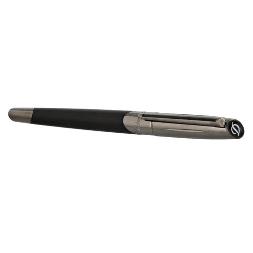 S.T. Dupont Paris Défi Millenium Black & Gunmetal Rollerball Pen - Image 5