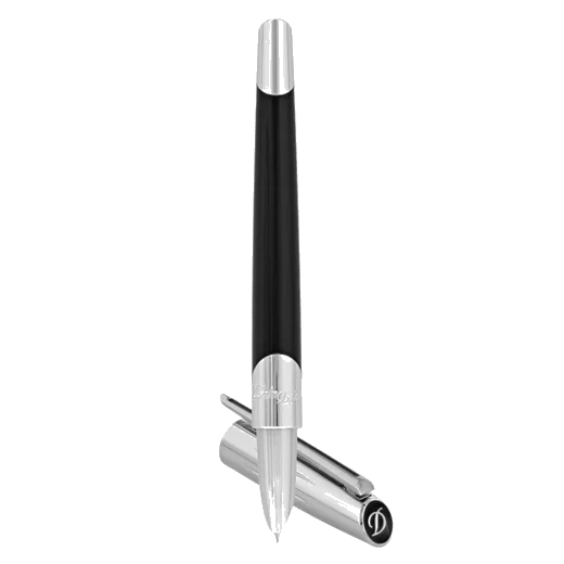 S.T. Dupont Paris Défi Millenium Black Lacquer Fountain Pen - Image 2
