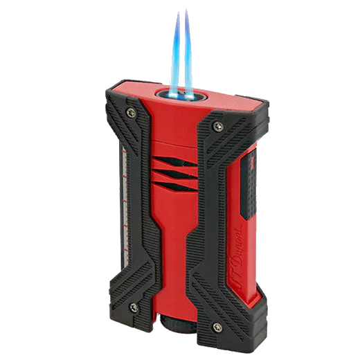 S.T. Dupont Paris DĂ©fi XXtrĂȘme Matt Red Lighter - Image 2