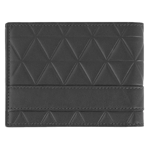 S.T. Dupont Paris Firehead Black Leather Billfold Wallet 6CC - Image 2