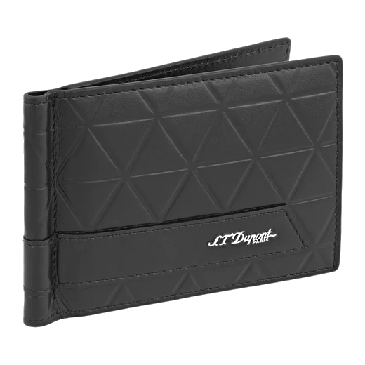 S.T. Dupont Paris Firehead Soft Leather 6CC Wallet with Money Clip - Image 4