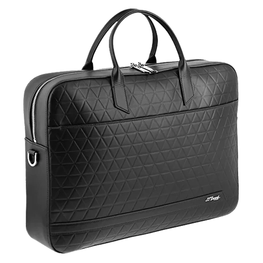 S.T. Dupont Paris Firehead Soft Leather Document Holder Black - Image 3