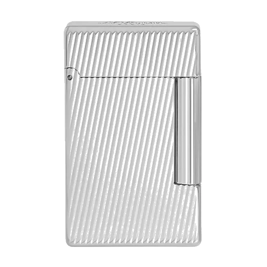 S.T. Dupont Paris Initial Diagonal Palladium Lighter