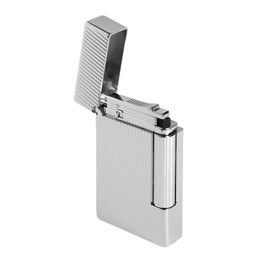 S.T. Dupont Paris Initial Diagonal Palladium Lighter - Image 4