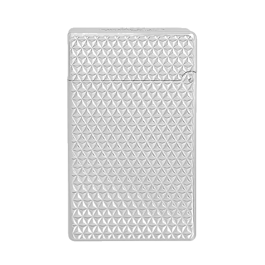 S.T. Dupont Paris Initial Diamond Head Palladium Lighter - Image 4