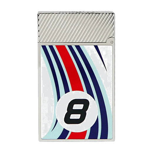 S.T. Dupont Paris Ligne 2 24Hrs Le Mans Palladium Lighter - Image 2