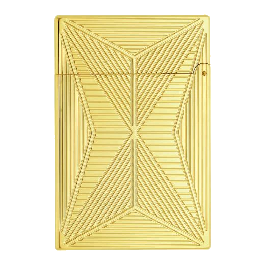 S.T. Dupont Paris Ligne 2 Small Fire X Yellow Gold Lighter - Image 3