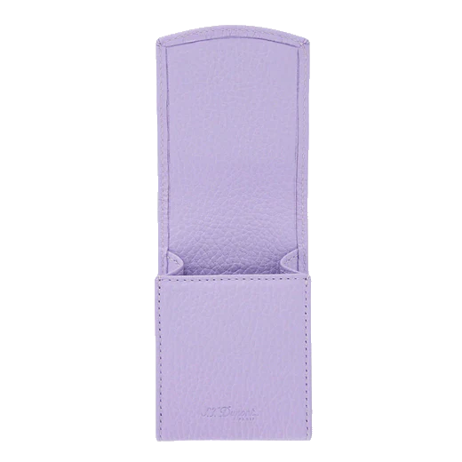 S.T. Dupont Paris Lilac Soft-Grain Leather Cigarette Case - Image 3