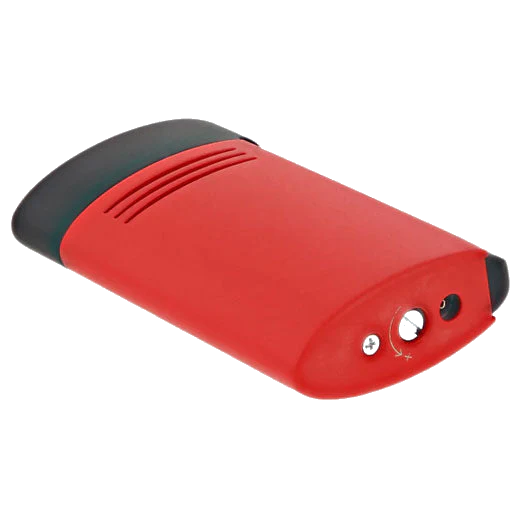 S.T. Dupont Paris Matt Black & Red Megajet Lighter - Image 2