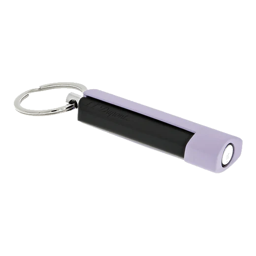 S.T. Dupont Paris Matte Lilac & Black Cigar Cutter Keyring